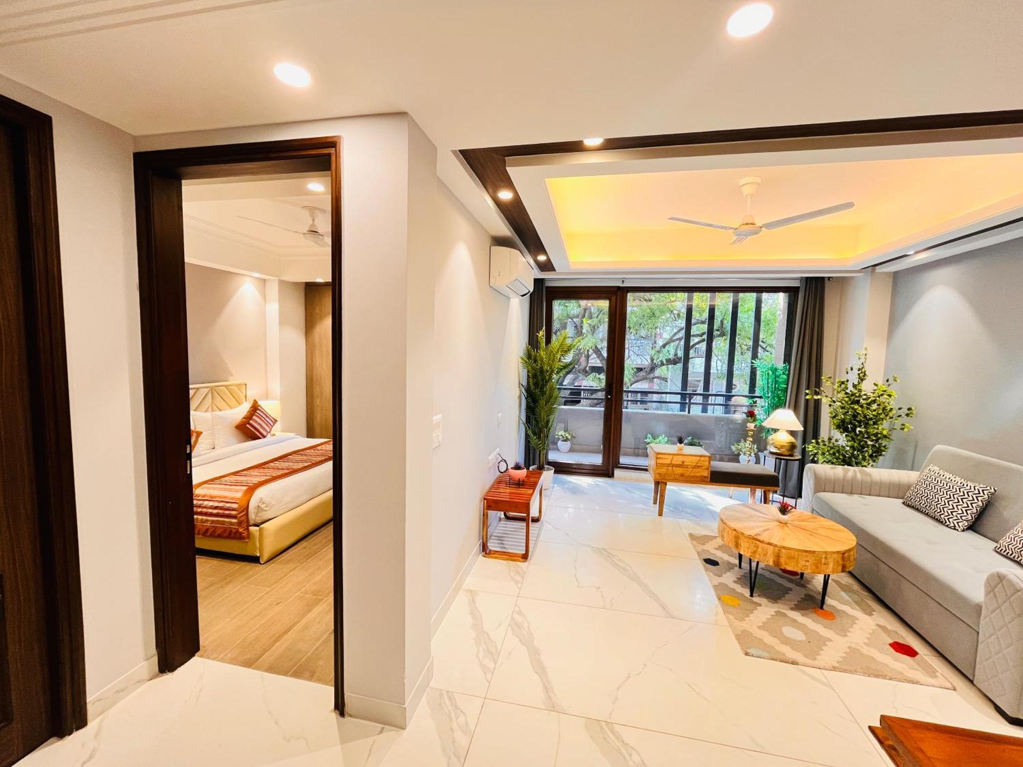 ניו דלהי Hotel Gianmala Residency South Extension Near Aiims Delhi מראה חיצוני תמונה