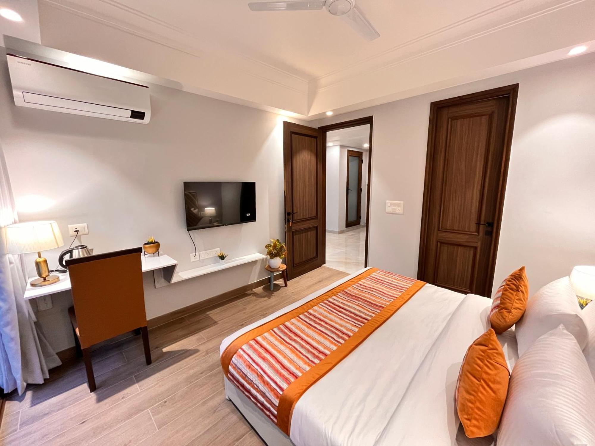 ניו דלהי Hotel Gianmala Residency South Extension Near Aiims Delhi מראה חיצוני תמונה