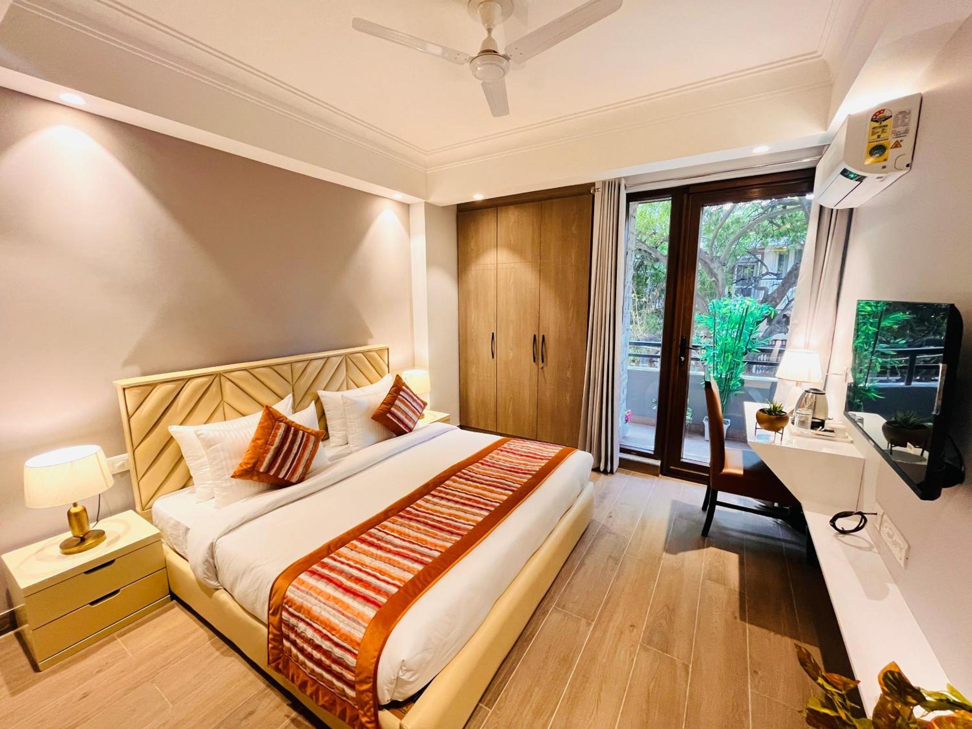 ניו דלהי Hotel Gianmala Residency South Extension Near Aiims Delhi מראה חיצוני תמונה