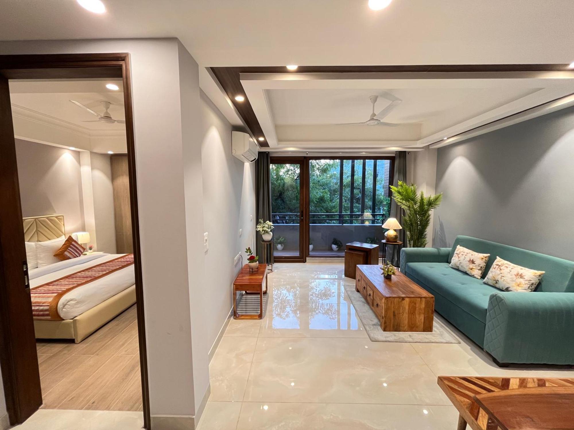 ניו דלהי Hotel Gianmala Residency South Extension Near Aiims Delhi מראה חיצוני תמונה