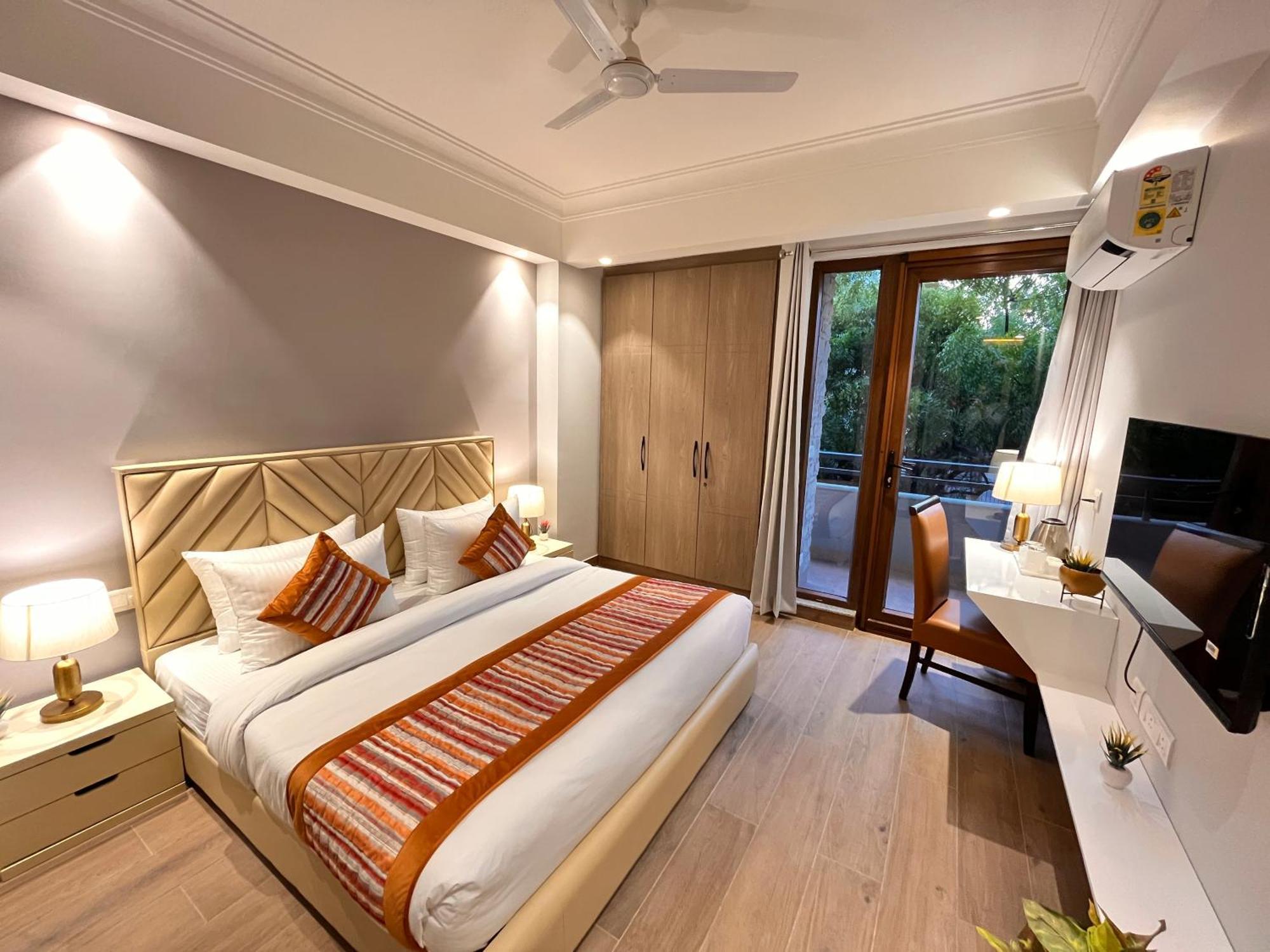 ניו דלהי Hotel Gianmala Residency South Extension Near Aiims Delhi מראה חיצוני תמונה